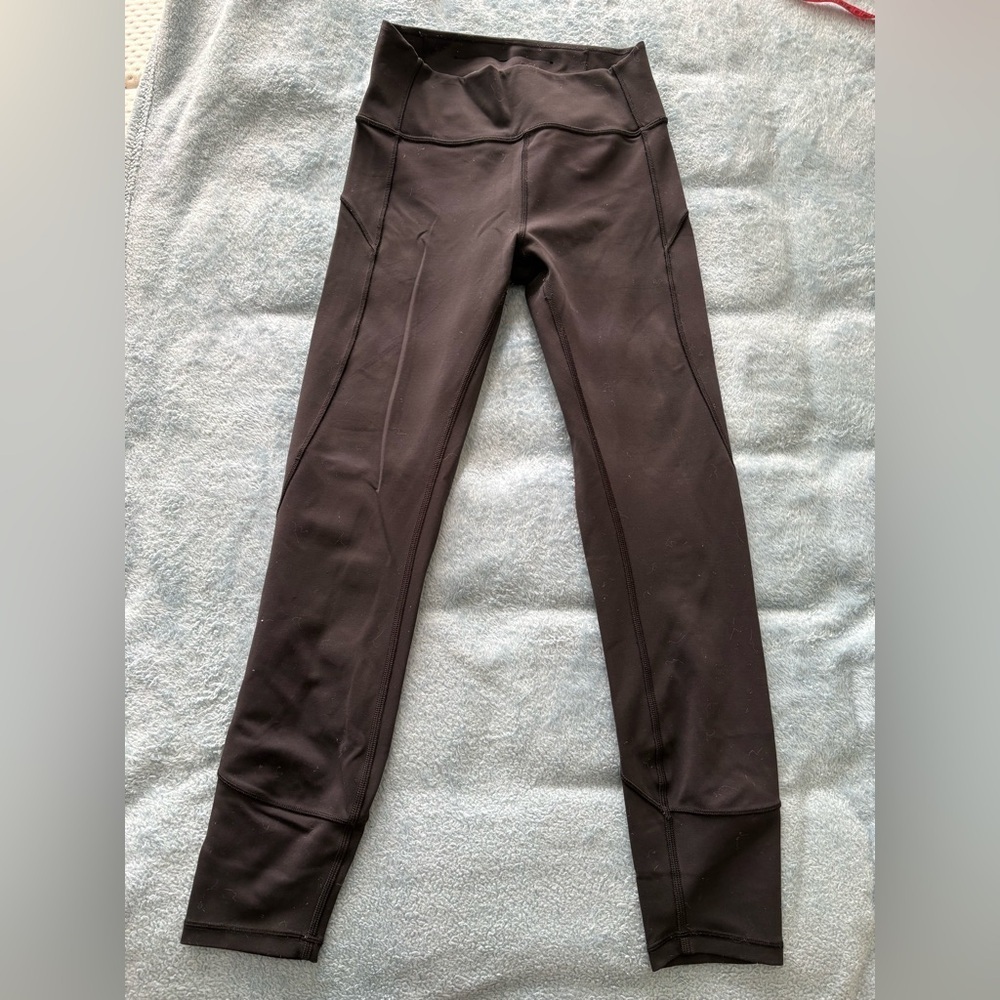 Lululemon Black High-Waisted Leggings Size 6